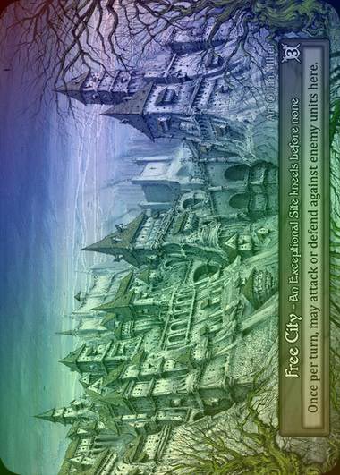 【FOIL】[Site] Free City [beta-Exceptional]